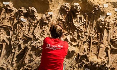 Mass grave found under Paris supermarket