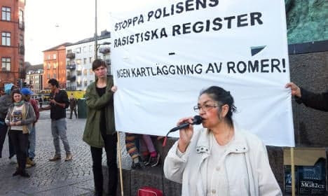'Illegal' police register of Roma Swedes slammed