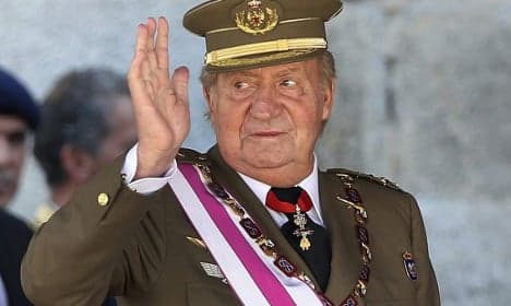 Spanish king in 10-year affair with German