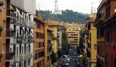 Woman found hanging from tree in Rome