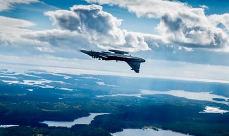 Russian bombers caught close to Swedish island