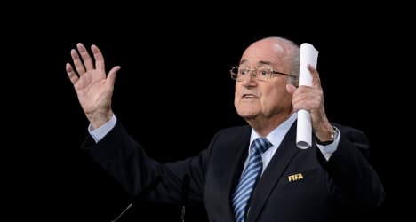 Blatter beats off critics to win fifth Fifa term