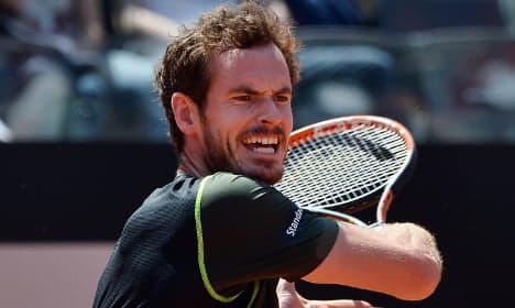 Andy Murray wins Rome opener