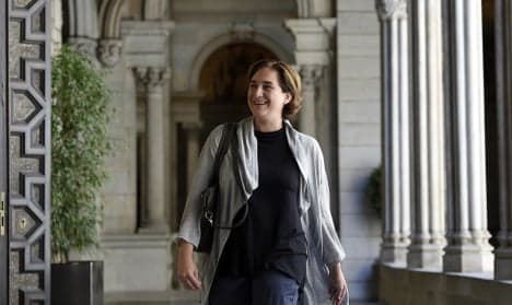 Ada Colau becomes new mayor of Barcelona