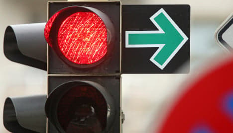 German traffic light stays red for 28 years