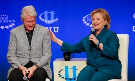 Stir over Swedish cash for Clintons' charity