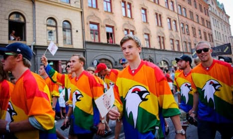 Swedish ice hockey club launches LGBT appeal