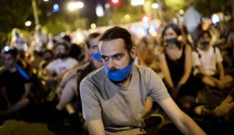 Spain's 'gag law' brought into force amid protests