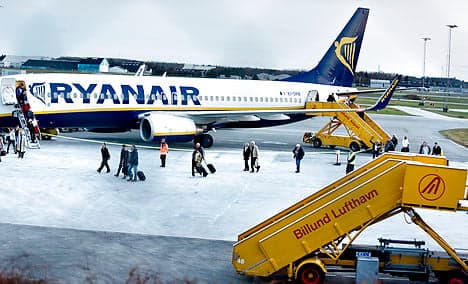 Ryanair changes course at Billund Airport