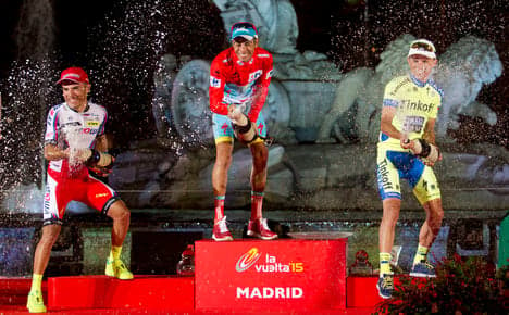 Italian Fabio Aru wins Spain's Vuelta