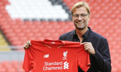 Klopp meets press as new Liverpool boss
