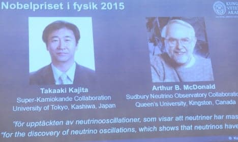 Who are the 2015 Nobel Physics winners?