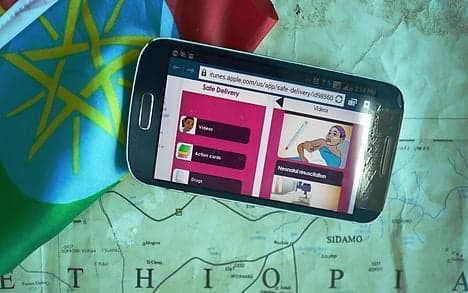Danish app makes Ethiopian childbirth safer