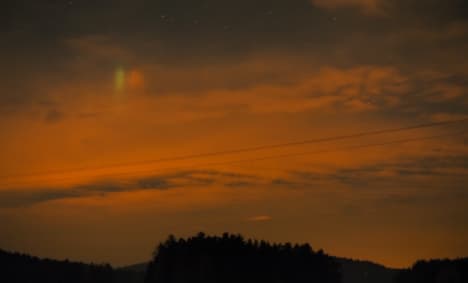 Northern Lights enchant in rare Germany showing