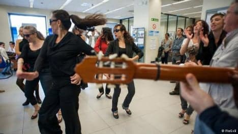 Flamenco flashmob: how the dance became a form of protest in Spain
