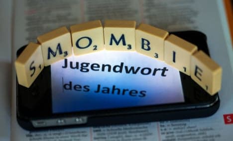 Teens pick 'Smombie' as hippest German word