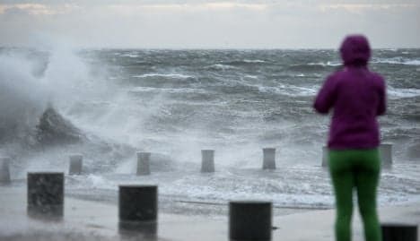 Southern Sweden braced for mighty Storm Gorm