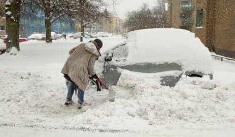 White Christmas to hit Sweden two days late