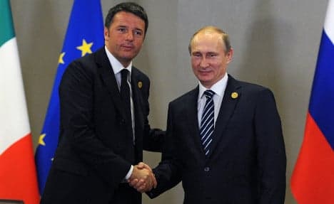 Italy stalls extension of sanctions against Russia