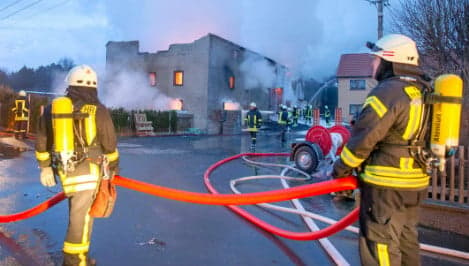 German firefighters 'set fires to look like heroes'