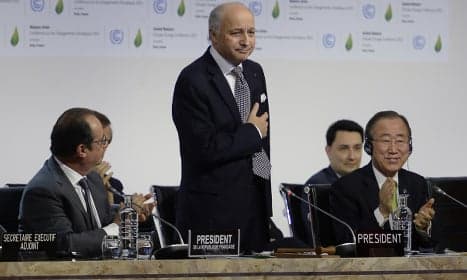 France delivers 'historic' climate-rescue accord