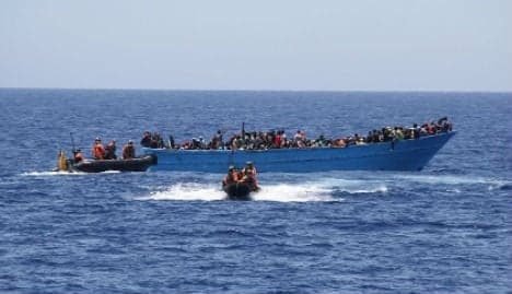 German navy rescued 10,000 migrants in Med