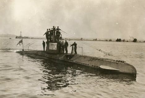 German WWI U-boat found after 100 years missing at sea