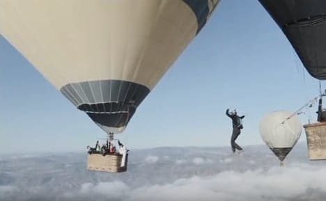 French daredevil plunges to his death from balloon