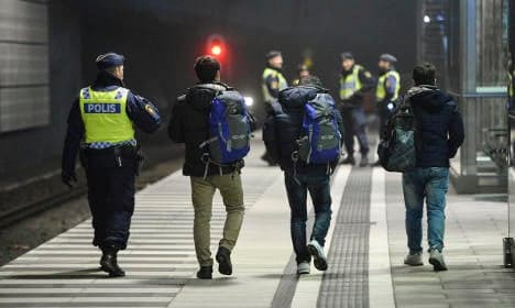 Sweden sees sharp drop in new refugee arrivals