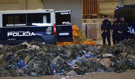 Spain seizes 20,000 military uniforms destined for Isis
