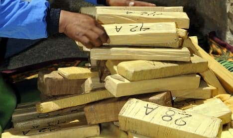 Spanish police find cocaine paste hidden in furniture