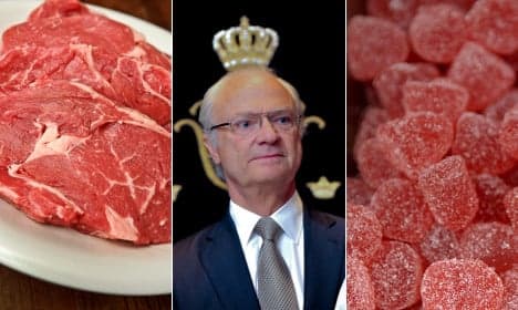 Swedish King: 'You don't have to eat bloody steak every day'