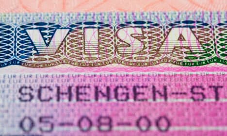 Denmark unable to process or issue visas