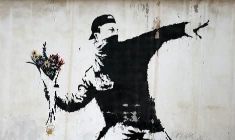 Largest show of Banksy's works opens in Rome