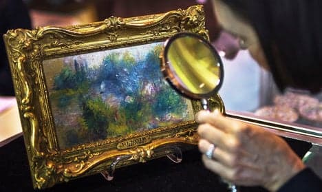 French mechanic finds 'long-lost Renoir' online for €700