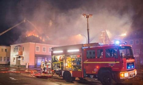 Increase in arson at German refugee centres: police