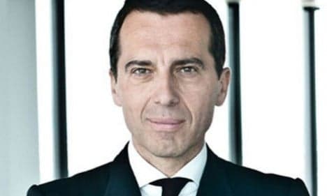 Rail boss Kern chosen as Austria's new chancellor