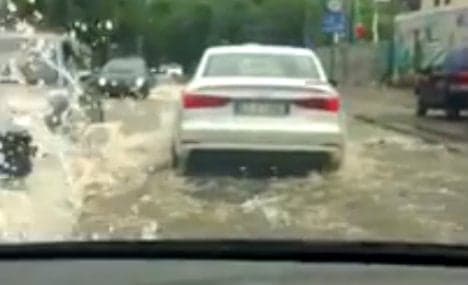 Severe storms and flash floods wreak havoc in Milan