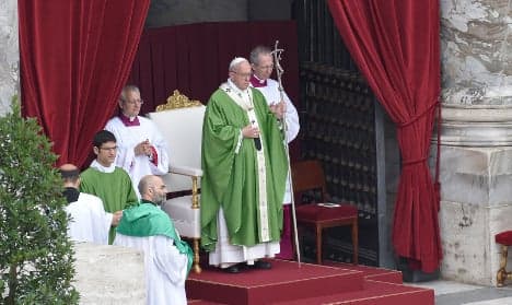 Pope decries marginalisation of handicapped people