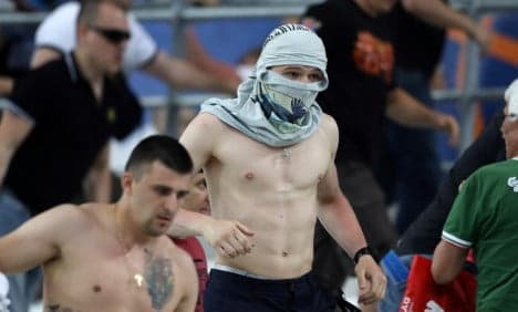 France holds 43 Russians over Marseille violence