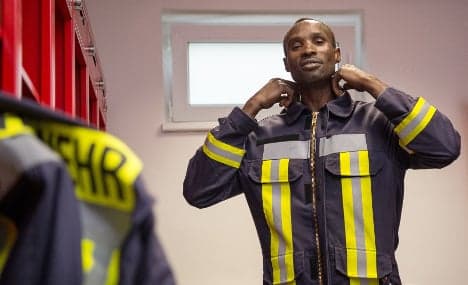 Refugees 'become German' through voluntary fire fighting