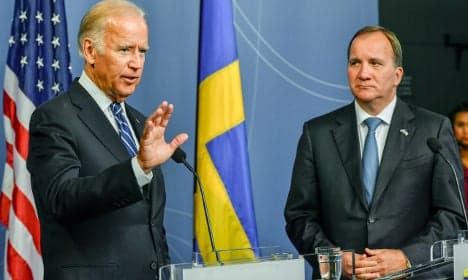 Joe Biden: 'Sweden has shown great leadership'