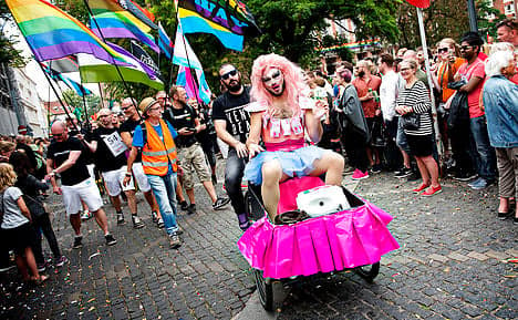 Sag hvid Flagermus IN PICS: Record crowd shows its Pride in Copenhagen - The Local