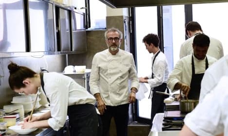 Italian chef uses Olympics food waste to feed homeless