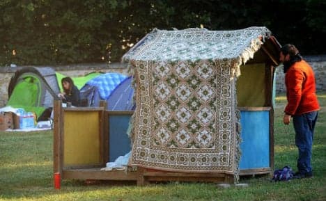 In pics: Makeshift shelters house Italy's quake survivors