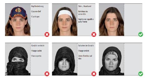 Swiss politician argues against hijab in ID photos