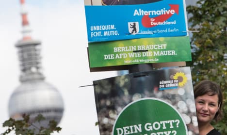 Poll shows far-right AfD could win 15 percent in Berlin vote