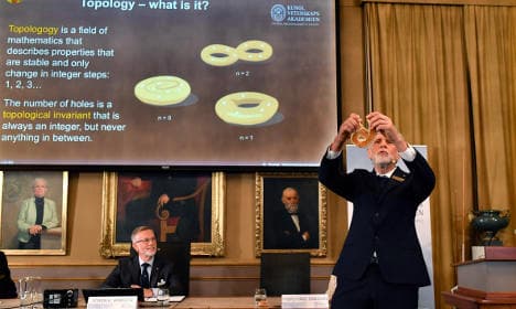BLOG: Sweden's Nobel Prize in Physics 2016