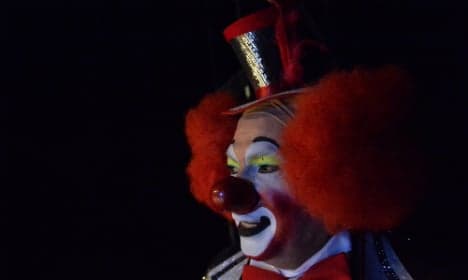 Creepy clown scare spreads to Germany