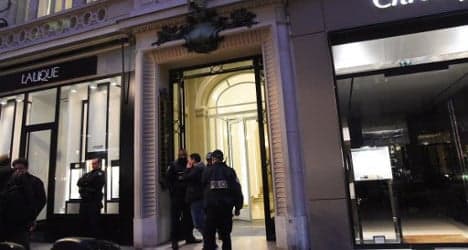 Swiss luxury watches stolen in Paris raid